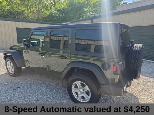 Sarge Green Clearcoat 2023 Jeep Wrangler Sport