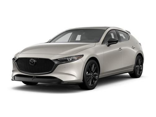 Machine Gray Metallic 2026 Mazda Mazda3 AWD w/Premium Package