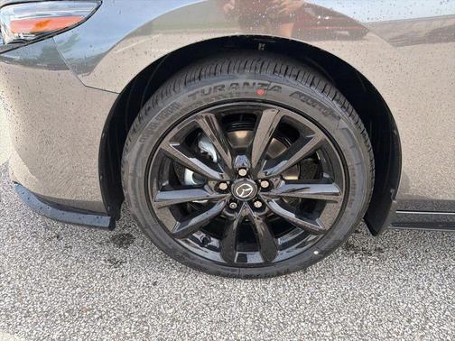 Machine Gray Metallic 2026 Mazda Mazda3 AWD w/Premium Package