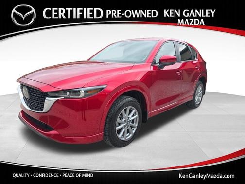 Soul Red Crystal Metallic 2025 Mazda CX-5 2.5 S Select Package
