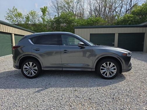 Machine Gray Metallic 2023 Mazda CX-5 2.5 Turbo Signature