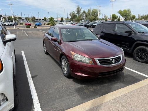 Basque Red Pearl 2010 Honda Accord 2.4 LX