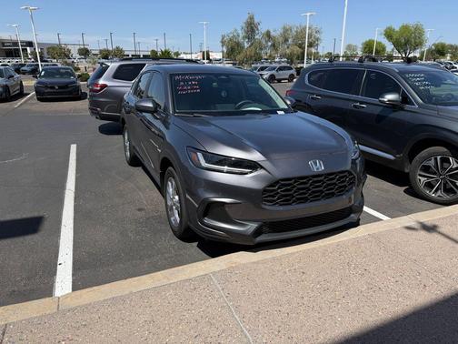 Grey 2025 Honda HR-V LX