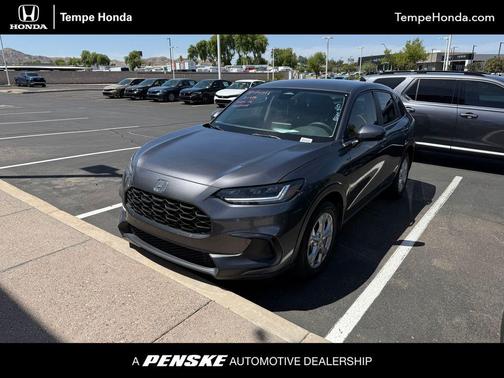 Grey 2025 Honda HR-V LX
