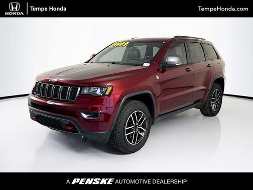Velvet Red Pearlcoat 2021 Jeep Grand Cherokee Trailhawk