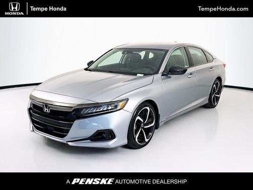 Lunar Silver Metallic 2021 Honda Accord Sport SE 1.5T