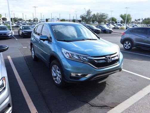 Blue 2015 Honda CR-V EX