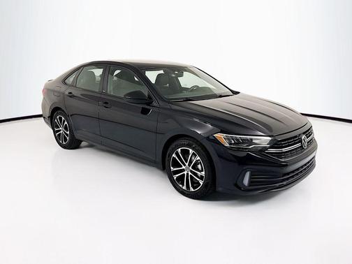 Deep Black 2023 Volkswagen Jetta 1.5T Sport