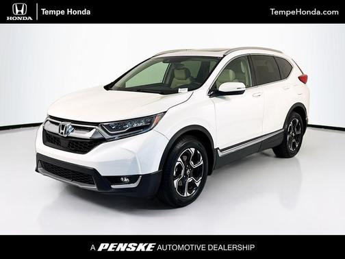 Diamond White Pearl 2017 Honda CR-V Touring