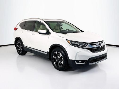 Diamond White Pearl 2017 Honda CR-V Touring