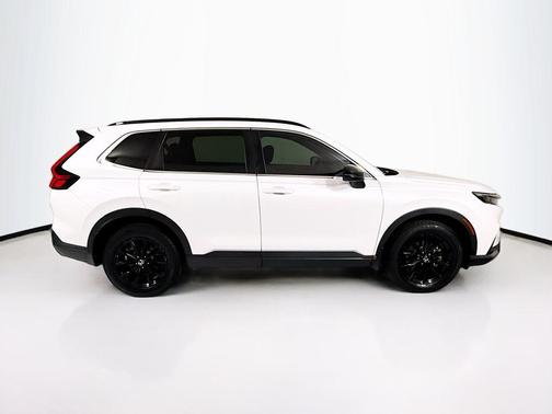 Platinum White 2024 Honda CR-V Hybrid Sport AWD