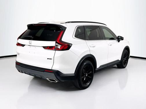 Platinum White 2024 Honda CR-V Hybrid Sport AWD