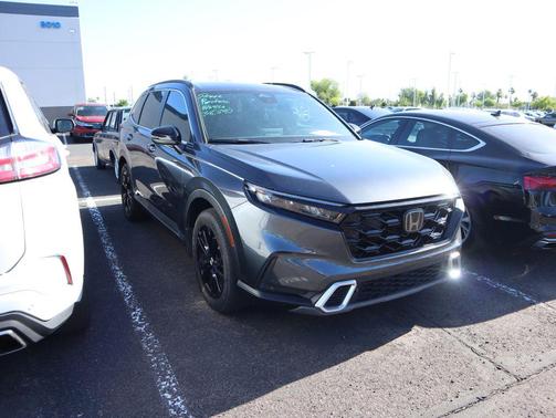 Meteorite Gray Metallic 2023 Honda CR-V Hybrid Sport Touring AWD