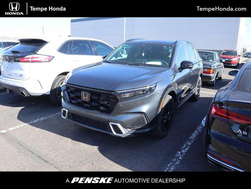 Meteorite Gray Metallic 2023 Honda CR-V Hybrid Sport Touring AWD