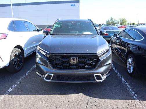 Meteorite Gray Metallic 2023 Honda CR-V Hybrid Sport Touring AWD