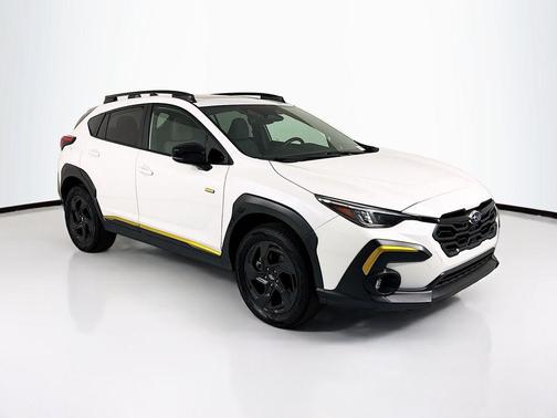 Crystal White Pearl 2024 Subaru Crosstrek Sport