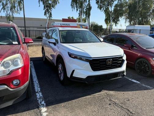 Platinum White 2023 Honda CR-V EX