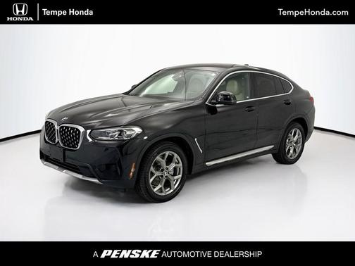 Black Sapphire Metallic 2022 BMW X4 xDrive30i