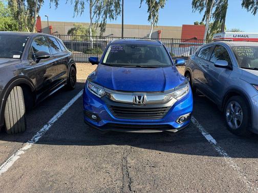 Aegean Blue Metallic 2019 Honda HR-V EX