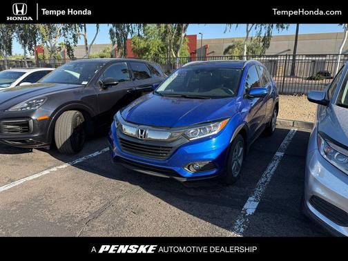Aegean Blue Metallic 2019 Honda HR-V EX
