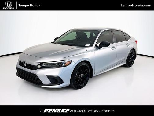 Silver Metallic 2023 Honda Civic Sport