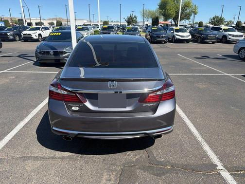 Grey 2017 Honda Accord Sport