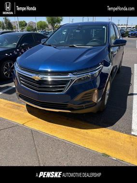 Blue Glow Metallic 2022 Chevrolet Equinox 1LT