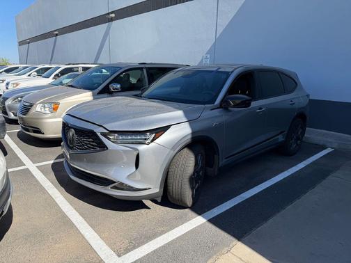 Lunar Silver Metallic 2023 Acura MDX A-SPEC