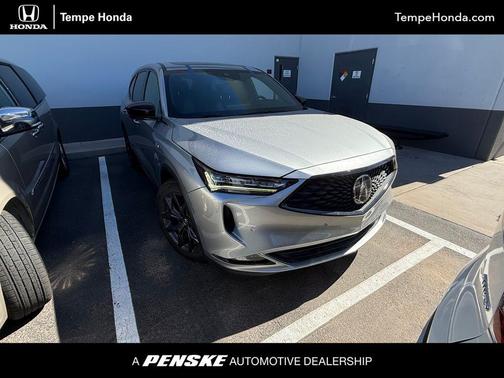 Lunar Silver Metallic 2023 Acura MDX A-SPEC