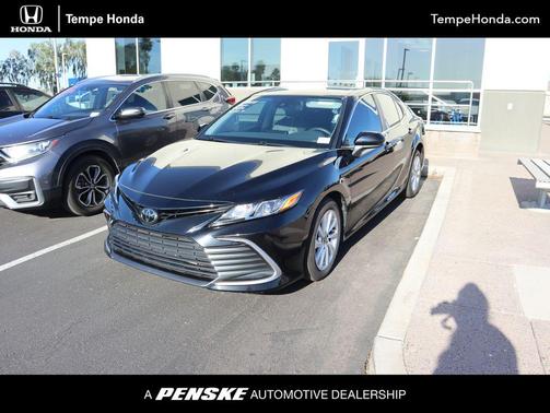 Midnight Black Metallic 2023 Toyota Camry LE