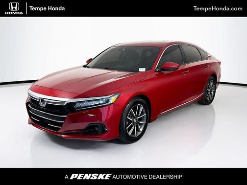Radiant Red 2022 Honda Accord EX-L 1.5T