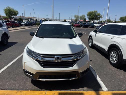Platinum White Pearl 2019 Honda CR-V LX