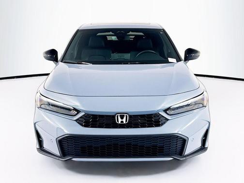 Gray 2025 Honda Civic Hybrid Sport Touring
