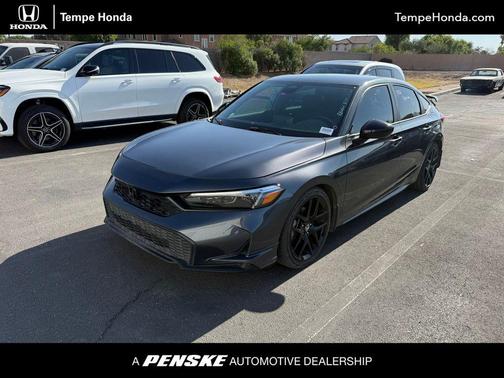 Gray Metallic 2025 Honda Civic Sport