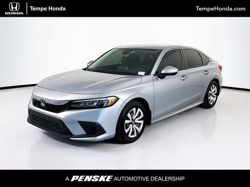 Lunar Silver Metallic 2023 Honda Civic LX