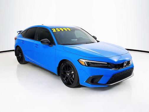 Boost Blue Pearl 2024 Honda Civic Sport