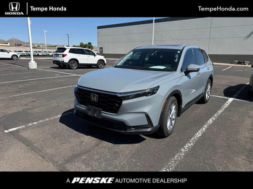 Platinum White Pearl 2023 Honda CR-V EX