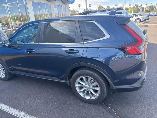 Blue Metallic 2024 Honda CR-V EX AWD