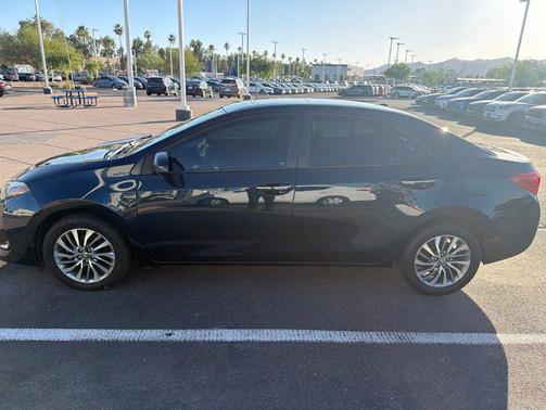Galactic Aqua Mica 2017 Toyota Corolla XLE