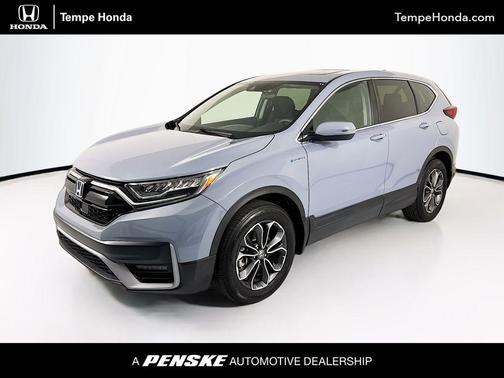 Gray 2021 Honda CR-V Hybrid EX