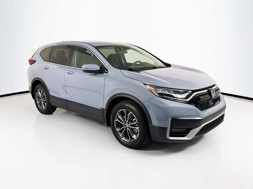Gray 2021 Honda CR-V Hybrid EX