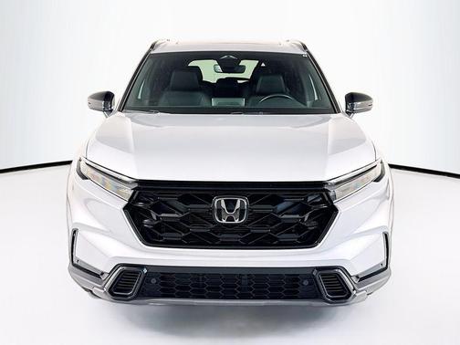 Solar Silver Metallic 2025 Honda CR-V Hybrid Sport AWD