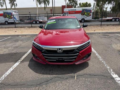San Marino Red 2021 Honda Accord Sport SE 1.5T