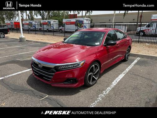 San Marino Red 2021 Honda Accord Sport SE 1.5T
