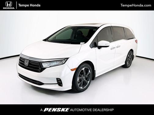 Platinum White 2024 Honda Odyssey Elite