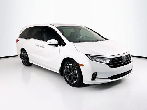 Platinum White 2024 Honda Odyssey Elite