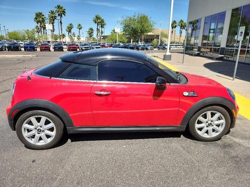Chili Red 2013 MINI Coupe Cooper S