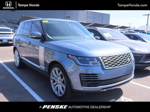 Blue 2018 Land Rover Range Rover 5.0L Supercharged