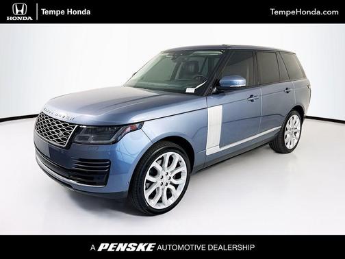 Blue 2018 Land Rover Range Rover 5.0L Supercharged