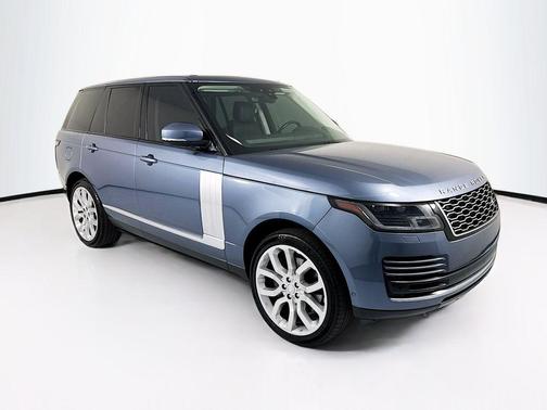 Blue 2018 Land Rover Range Rover 5.0L Supercharged